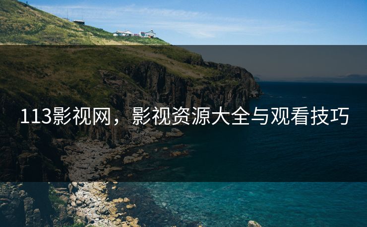 113影视网,影视资源大全与观看技巧 113影视网,影视资源大全与观看技巧